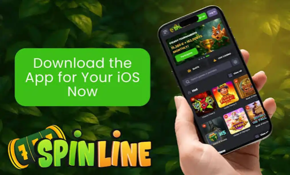 SpinLine Casino App Screenshot